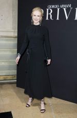 NICOLE KIDMAN at Giorgio Armani Fashion Show in Paris 01/24/2017