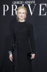 NICOLE KIDMAN at Giorgio Armani Fashion Show in Paris 01/24/2017