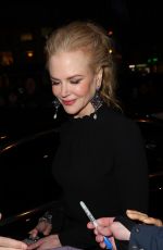 NICOLE KIDMAN Night Out in Paris 01/24/2017