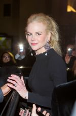 NICOLE KIDMAN Night Out in Paris 01/24/2017