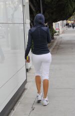 NICOLE MURPHY in Leggings Out in Beverly Hills 01/09/2017