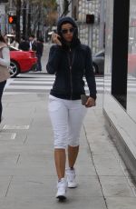 NICOLE MURPHY in Leggings Out in Beverly Hills 01/09/2017