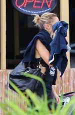 NICOLE RICHIE Leaves a Gym in Studio City 01/09/2017