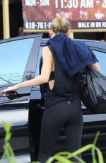 NICOLE RICHIE Leaves a Gym in Studio City 01/09/2017