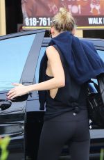 NICOLE RICHIE Leaves a Gym in Studio City 01/09/2017