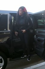 NIECY NASH at LAX Airport in Los Angeles 12/229/2016