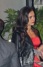 NINA DOBREV at CAA Golden Globes Party at Sunset Tower Hotel in Los Angeles 01/08/2017