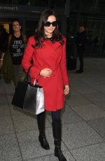NINA DOBREV at Heathrow Airport in London 01/10/2017
