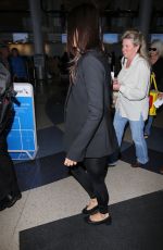 NINA DOBREV at Los Angeles International Airport 01/04/2017