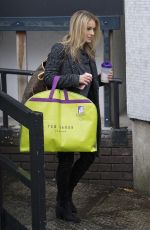 OLA JORDAN Leaves ITV Studios in London 01/12/2017