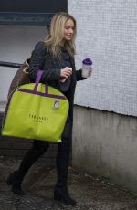 OLA JORDAN Leaves ITV Studios in London 01/12/2017