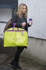 OLA JORDAN Leaves ITV Studios in London 01/12/2017