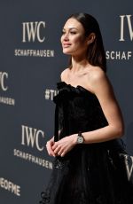 OLGA KURYLENKO at IWC Schaffhausen Decoding the Beauty of Time Gala Dinner in Geneva 01/17/2017