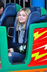 OLIVIA HOLT with Boyfriend at Disneyland in Anaheim 01/04/2017