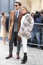 OLIVIA PALERMO at Christian Dior Fashion Show at Paris Fashion Week 01/23/2017