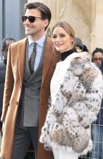 OLIVIA PALERMO at Christian Dior Fashion Show at Paris Fashion Week 01/23/2017