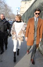 OLIVIA PALERMO at Christian Dior Fashion Show at Paris Fashion Week 01/23/2017
