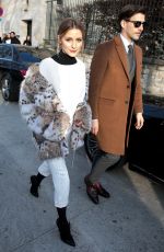 OLIVIA PALERMO at Christian Dior Fashion Show at Paris Fashion Week 01/23/2017