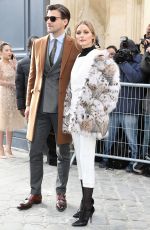 OLIVIA PALERMO at Christian Dior Fashion Show at Paris Fashion Week 01/23/2017