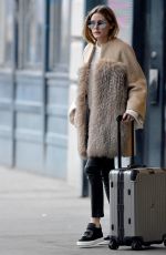 OLIVIA PALERMO Leaves Her Apartment in New York 01/21/2017