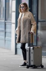 OLIVIA PALERMO Leaves Her Apartment in New York 01/21/2017