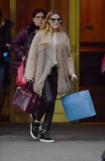 OLIVIA PALERMO Leaves Her Apartment in New York 01/21/2017