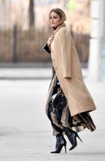 OLIVIA PALERMO Out and About in New York 01/04/2017