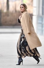 OLIVIA PALERMO Out and About in New York 01/04/2017