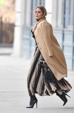 OLIVIA PALERMO Out and About in New York 01/04/2017