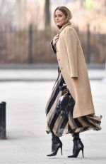 OLIVIA PALERMO Out and About in New York 01/04/2017
