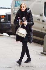 OLIVIA PALERMO Out and About in New York 01/10/2017