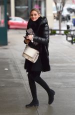 OLIVIA PALERMO Out and About in New York 01/10/2017