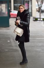 OLIVIA PALERMO Out and About in New York 01/10/2017