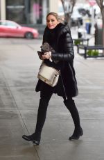 OLIVIA PALERMO Out and About in New York 01/10/2017