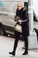 OLIVIA PALERMO Out and About in New York 01/10/2017