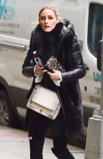 OLIVIA PALERMO Out and About in New York 01/10/2017