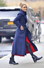 OLIVIA PALERMO Out and About in New York 01/11/2017