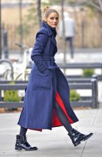 OLIVIA PALERMO Out and About in New York 01/11/2017