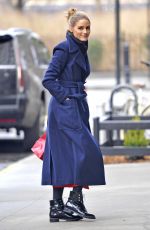 OLIVIA PALERMO Out and About in New York 01/11/2017