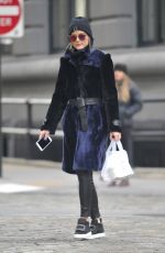 OLIVIA PALERMO OUt in New York 01/05/2017