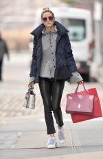 OLIVIA PALERMO Out in New York 01/20/2017