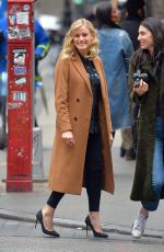 OLIVIA TAYLOR DUDLEY Out and About in New York 01/24/2017