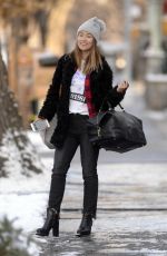 OLIVIA WILDE Out and About in New York 01/06/2017