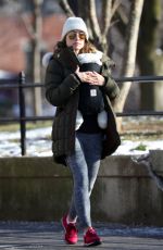 OLIVIA WILDE Out and About in New York 01/15/2017