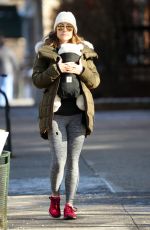 OLIVIA WILDE Out and About in New York 01/15/2017