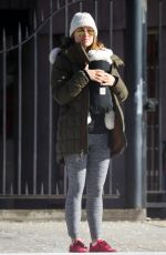 OLIVIA WILDE Out and About in New York 01/15/2017