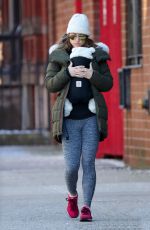 OLIVIA WILDE Out and About in New York 01/15/2017