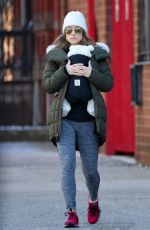 OLIVIA WILDE Out and About in New York 01/15/2017