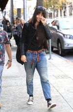 OONA CHAPLIN Out and About in Beverly Hills 01/13/2017