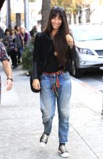 OONA CHAPLIN Out and About in Beverly Hills 01/13/2017